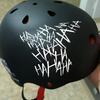 Funny motorcycle helmet sticker Hahaha Reflective Type Motorbike Vinyl Waterproof For Bumper Refrigerator Door Car Headlights