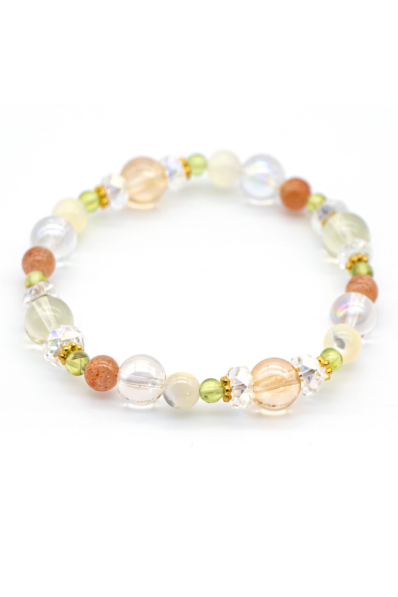 

Power Stone Bracelet for and Reconciliation by Onmyodo Artist Keiya Natural Peridot and Good Luck Made in [Prayed] Love, Marriage, Takahashi. Women s.