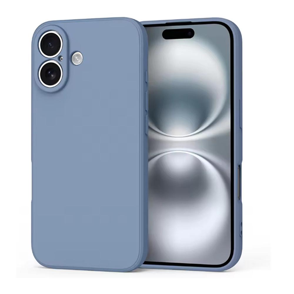 Per iPhone 17 iphone 16 TUP Morbida Protettiva Antiurto Cover Colorata Custodia Semplice in Silicone Liquido Cover per Telefono