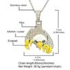 European and American Hip-hop Style Enamel 3D Eagle Pendant Alloy Personalized Trend Men's Animal Necklace Accessories