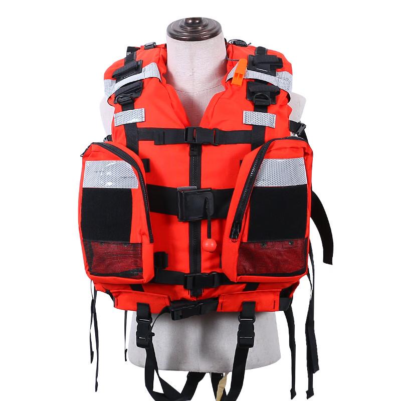 Zuanhou PFD Heavy-Duty Whitewater Rescue Life Vest One Size