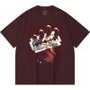 230 Gsm 100% Cotton Heavy Metal T-Shirt  Rock Band Popular Music Print Unisex Heavy Cotton T Shirt