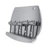 Professional 5 Strings Bass Guitar Bridge Metal Bass Electric Guitar Bridge Guitar Parts Accessories Chrome with Screws
