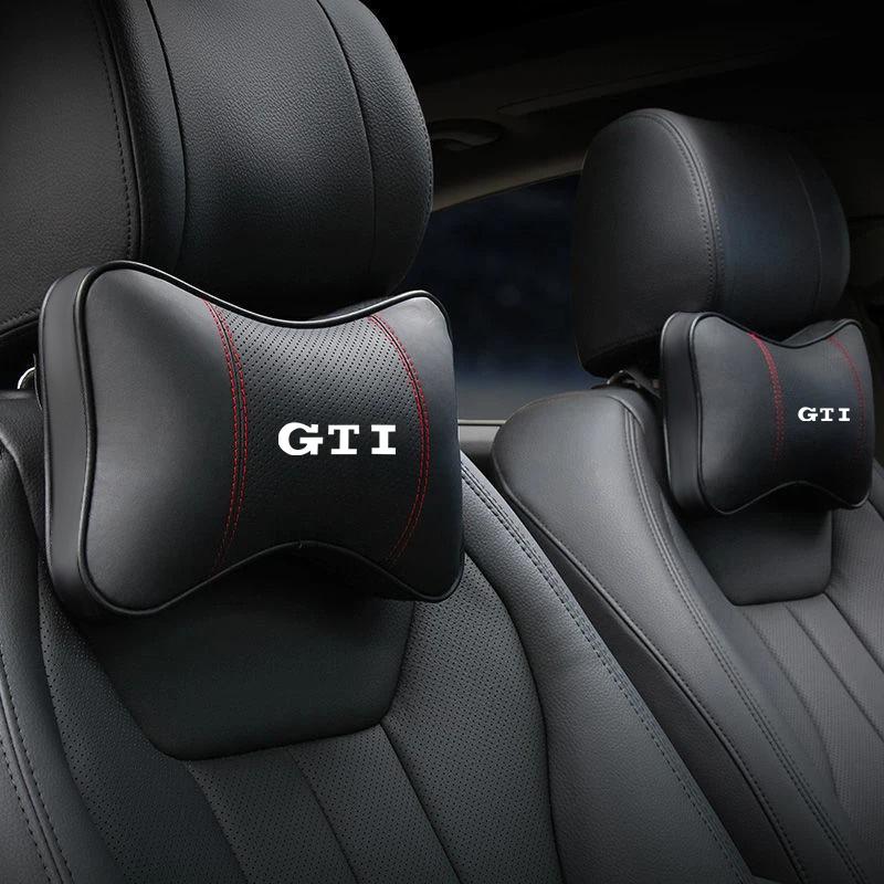 2026 Horké Pro VW VOLKSWAGEN Opěrka hlavy do auta Polštářek na krk Autopříslušenství Pro Volkswagen VW GTI Jetta Golf Beetle CC EOS MK2 MK4 MK5