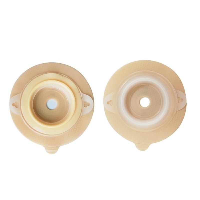 1pcs Colostomy Bags Baseplates Hydrocolloid Stoma Care Durable Skin Barriers Ostomy Anorectal Bag Plates Urinary Bag Base Plate