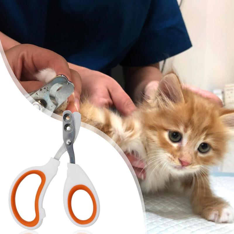 Cat Claw Trimmer Durable And Safe Nail Trimmer Cat With Double Hole Design Claw Trimmers For Indoor Cats No Lighting Required