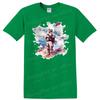 Soldat Konst T-shirt Militär Kamouflage Grafisk T-shirt m/ Heroisk Design