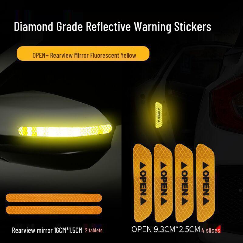 Reflective Car Door Warning & Decorative Strip