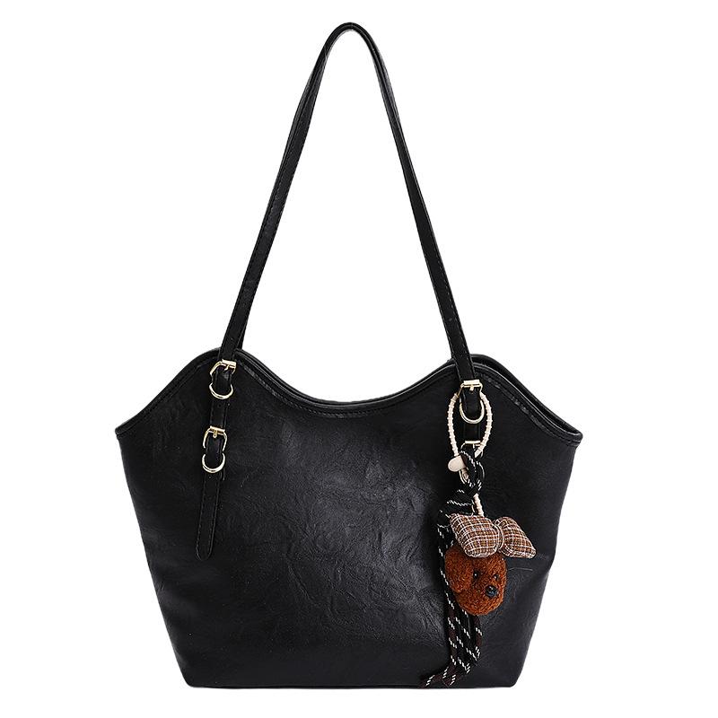Tote bag women's autumn and winter retro shoulder bag commuter women's bag fashion shoulder bag