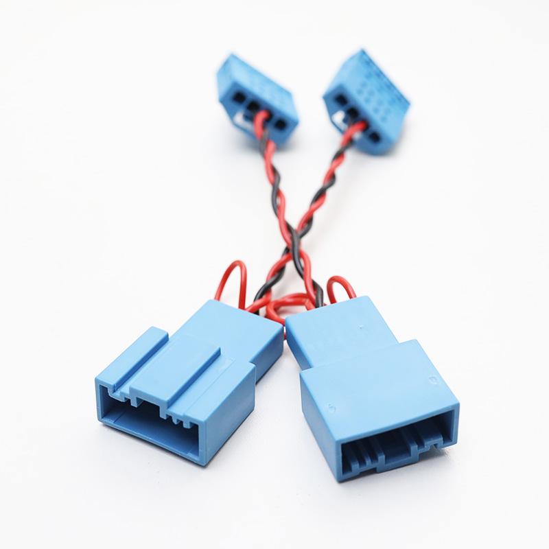 2 Pcs Bass Subwoofer Cable For BMW  Universal F10 F11 F15 F25 F30 G05 G30 F32 G11 G01 E90 E70 Under The Seat Woofer Wire Line