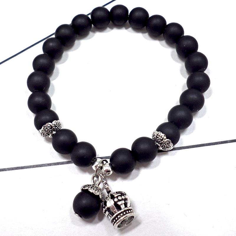 Red Agate Crystal Beaded Bracelet for Women - Handcrafted Couple Jewelry