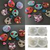 Easy Demold Silicone Skeleton Head Mold Realistic Skull Decorations and Accessories Mould Epoxy Jewelry Making Mould