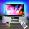 LED Strip Kit: 2835 RGB, 5V Waterproof, Bluetooth Remote with 24 Keys, USB-Powered, Breathing Multi-Color Atmosphere Lighting.