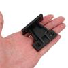 12Set Roman Column Buckle Connector Adjustable Cabinet Support Bracket Plastic Furniture Panel Clip for Floating Shelf