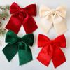 Christmas Bow Decoration Pendant, Christmas Tree DIY Prop Pendant Gift Christmas Scene Arrangement Pendant