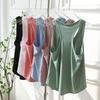 Women's Quick-Dry Sleeveless Yoga T-Shirt - Racerback, Loose, Breathable Fitness Top for Summer Running
