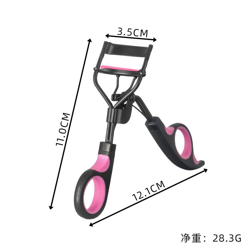 

Двойная цветная ручка для завивки ресниц, помощник для искусственных ресниц, триммер для бровей, стальная игла, портативный 1 PCS