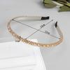 Úplné diamantové vlasové doplňky Čelenka Crystal Headband Fashion Barokní drahokamu čelenka Svatební pokrývky hlavy