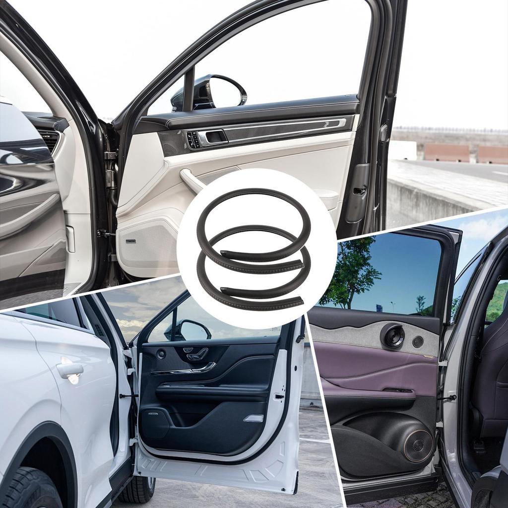 Car Door Rubber Seal Strip Snap-Type Car Weather Stripping Edge Trim Heavy Duty Automotive Gasket for Truck Rv Boat Home Suv