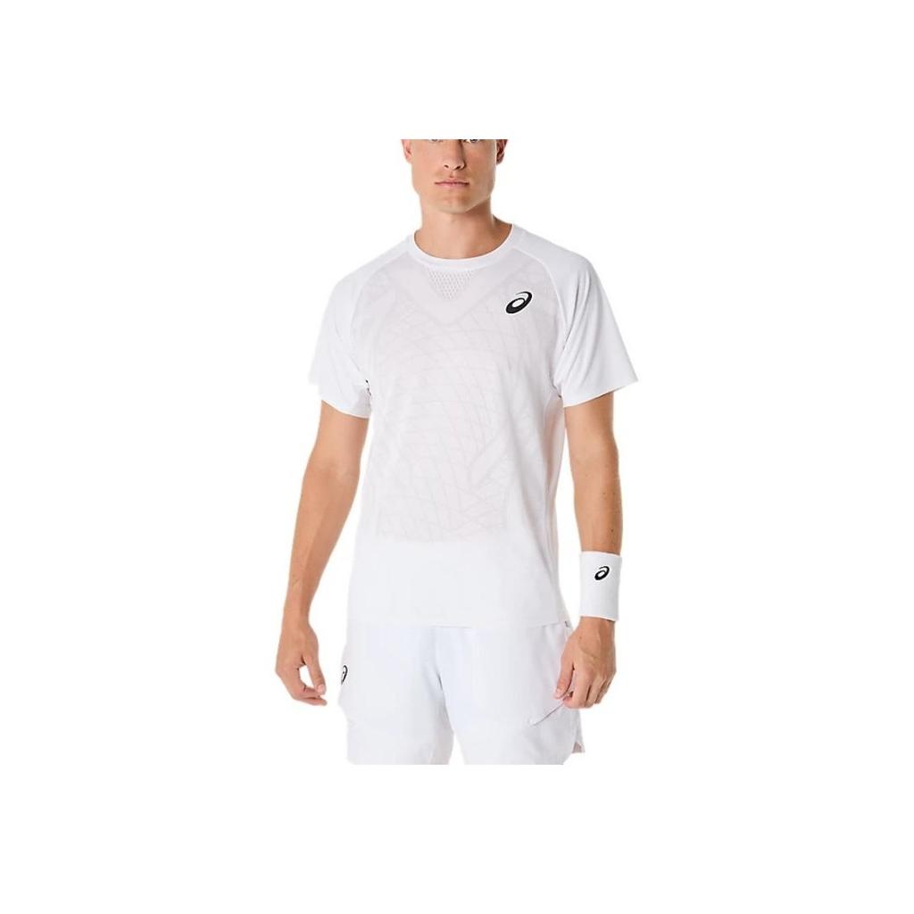 Asics Match Actibreeze Casual Sports Comfortable Soft Short Sleeve T-Shirt Men Tops White 2041A320-100
