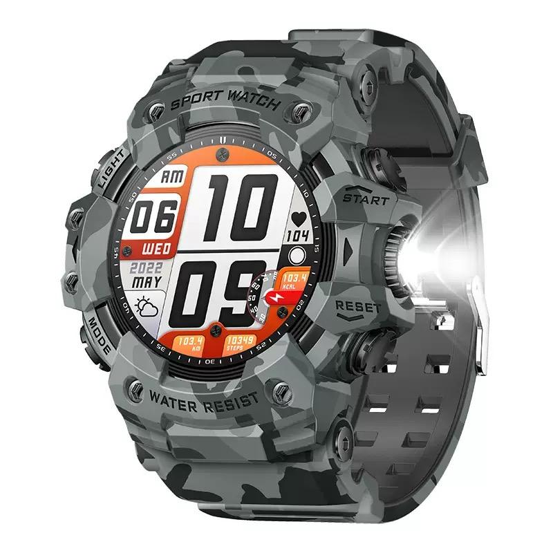 Xiaomi Mijia Smart Watch Outdoor Sports Compass Flashlight Watch Bluetooth Call Heart Rate Monitoring Waterproof Watches for Men