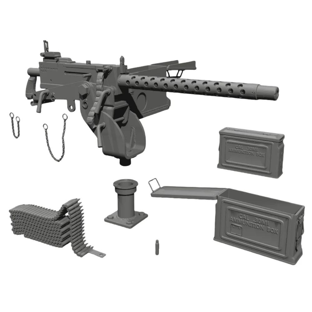 1/16 1/35 Scale M1919A4 Browning 30 Caliber AMERICAN Machine Gun TANK Mount Resin Model Miniature Military