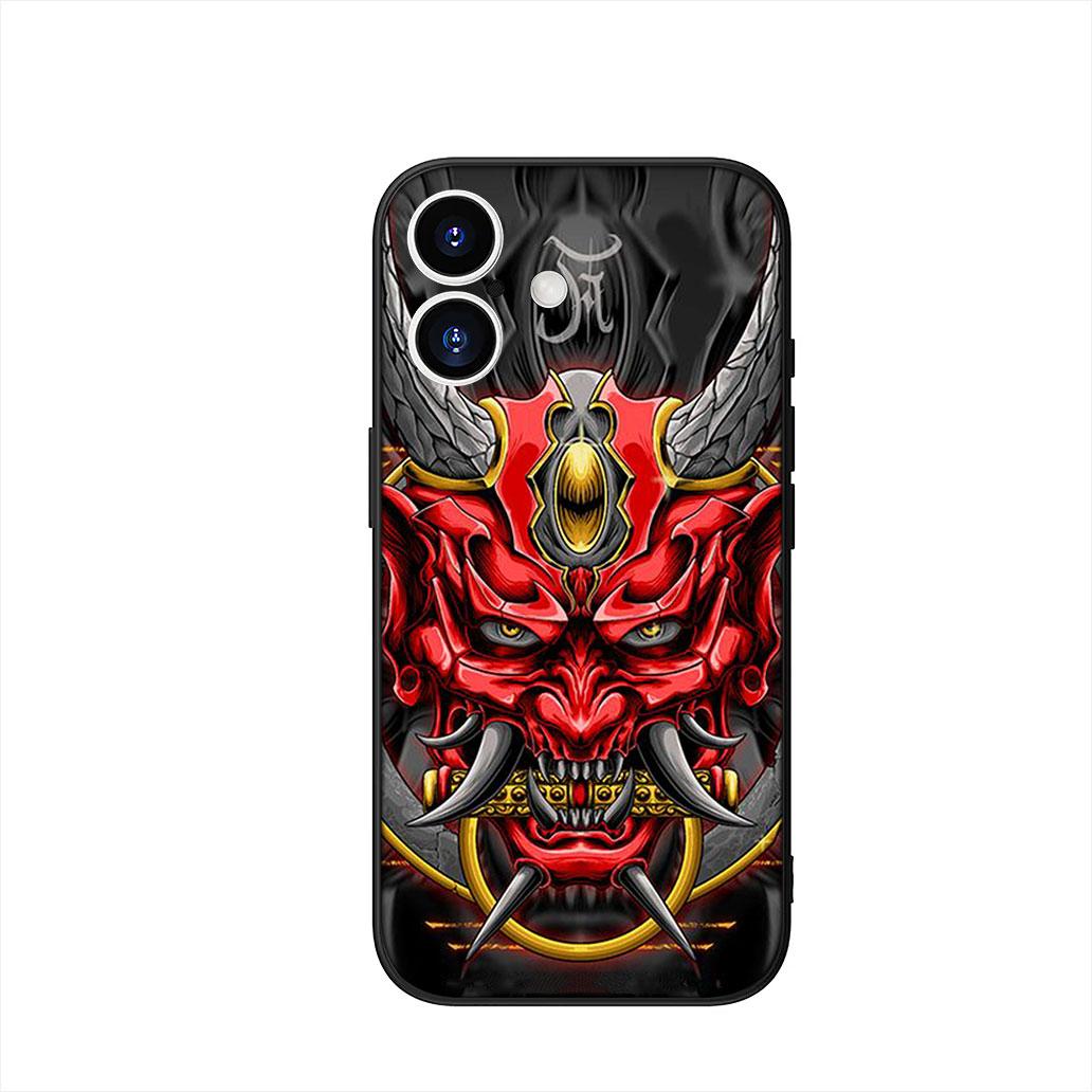 Japan Samurai Skeleton Skull Ninja Case for Motorola Moto Edge 50 30 Fusion 40 neo Ultra Pro G55 G64 G75 G84 G85 G54 G24 G05 G35 Moto G75 5G