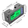 DC 10-100V 100A 200A 300A Medidor de Capacidade de Bateria Coulomb Monitor de Capacidade Testador Coulomb Voltímetro Amperímetro Wattímetro