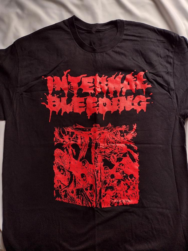 Internal Bleeding Prophet of the Blasphemies Shirt Black Unisex S-5XL 1P0904 Unisex T-Shirt L