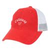 Callaway Mesh Cap Tail Adjustable Golf Hat C23191208 Free Size Women's (Bonnie Style, Size) / / 1100_Red,