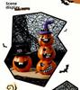 New Arrival Halloween Decorations Smiling Face Scary Pumpkin Resin Ghost Festival Home Party Ornaments