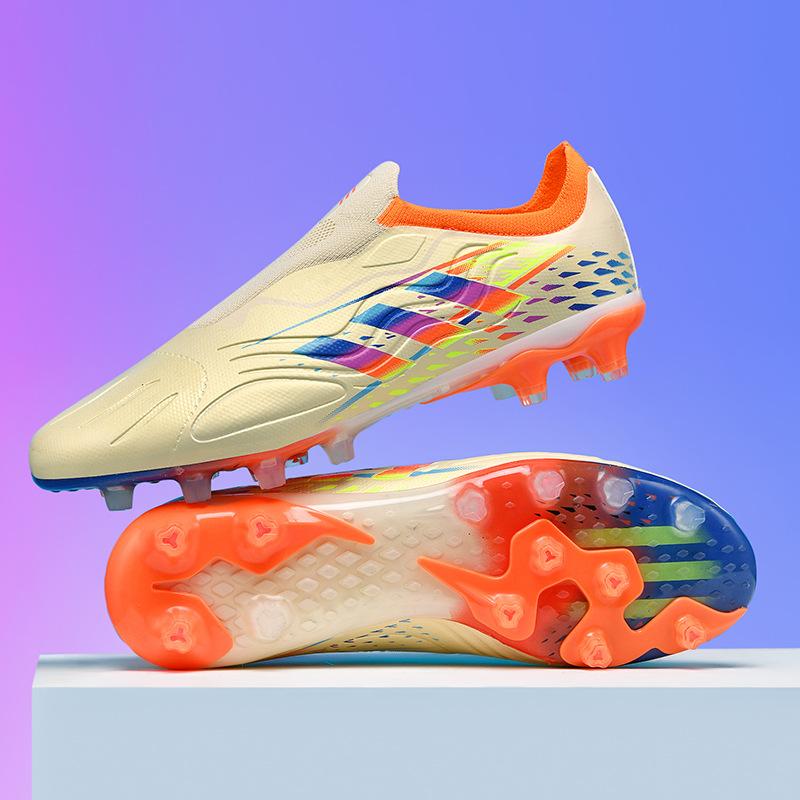 

2025 new football shoes men s Falcon Assassin AG spike student professional game training football shoes free of laces 44