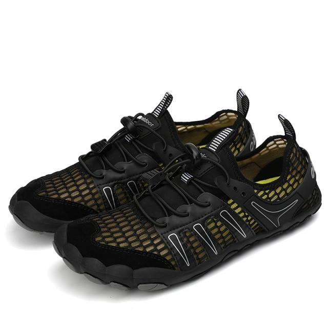 Letnie Outdoorowe Szybkoschnące Buty Plażowe do Wody Męskie Antypoślizgowe Wygodne Skarpety Buty Elastyczne Buty do Wędrówek Trekkingowych Unisex