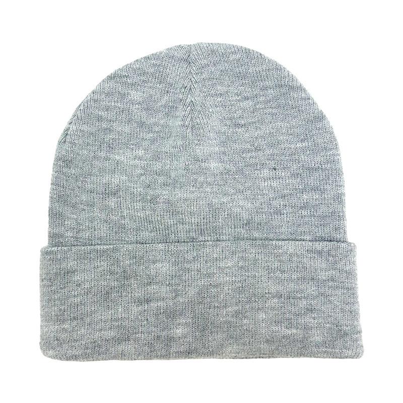 Knitted Hat Versatile Cold-proof Autumn and Winter Hat Women's Wool Hat Spot Pullover Hat Knitted Hat Men's