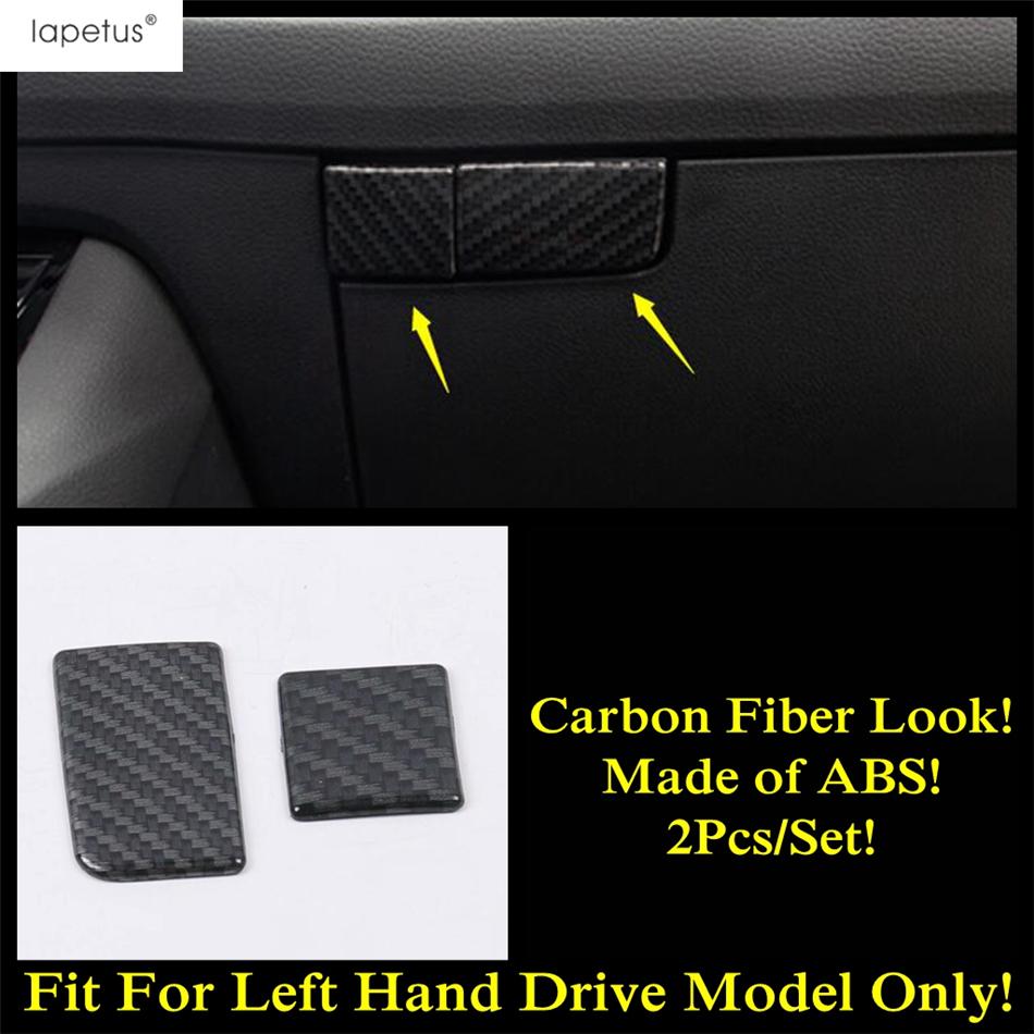 Rear Tail Gate Door Button / Glove Box Sequ Decoration Cover Trim For Skoda Kodiaq 2017 -  ABS Matte Accessories Interior