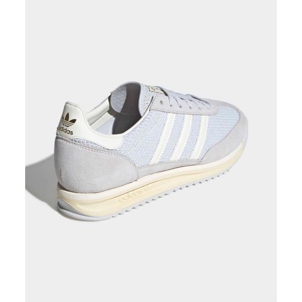 adidas Originals Sl 72 Rs Leather Versatile Comfortable Durable Low-Top Lifestyle Casual Shoes Unisex Casual Shoes Gray JR8773