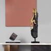 Creative Creative Home Decor Mountaineering Figure Sculpture Inspirational Model Resin Crafts Office Desktop Wine Rack Decor Sta