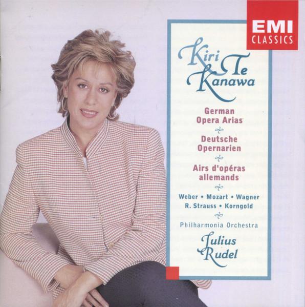 

CD TE KANAWA, KIRI, RUDEL; PHILHARMONI - German Opera Arias [CD] 724355641724 EMI Classics 1997 Europe Classical Used