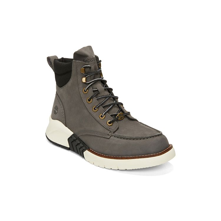 Timberland Leather Durable Short Outdoor Boots Men Boots Cool-Gray A25R4033