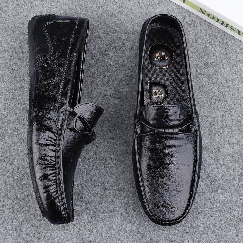 Fashion Fashion Casual Shoes Comfortable Mens Loafers Lightweight Slip on Flats Leisure Walk Male Driving Shoes Hollow Out Men Moccasins