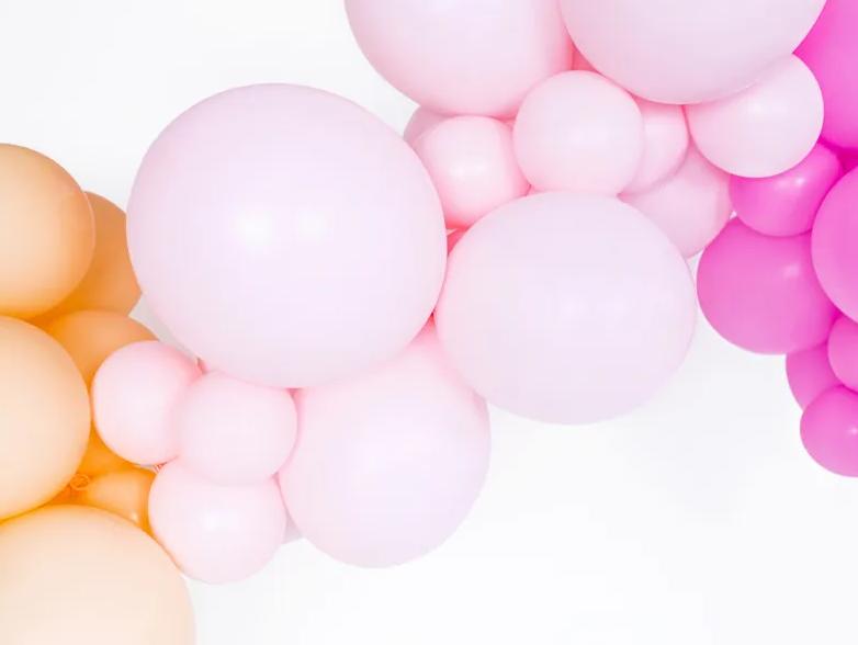 Balony Pastelowe 12 Cali Pale Pink 100 Szt.