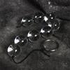 4 Sizes Rear Court Pull Glass Beads Anal Balls Butt Plug Sex Toys For Women Transparent Harem Male And Female Masturbation