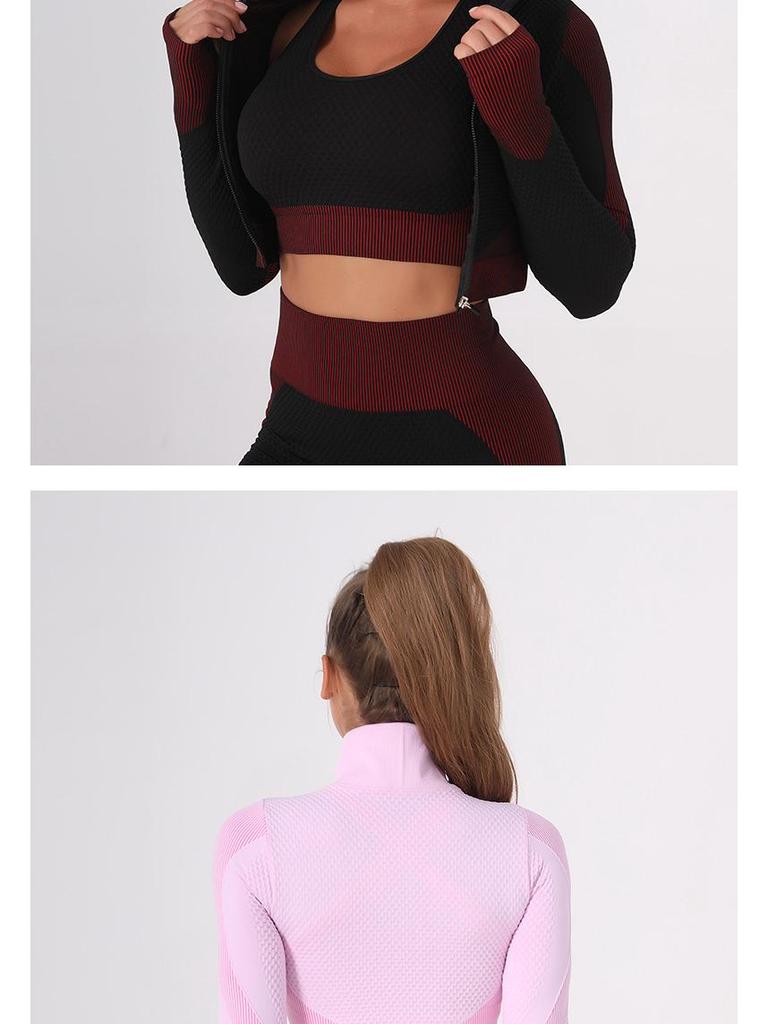 Women's Quick-Dry High-Waisted Slimming Yoga & Running Set