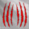 2PCS Motorcycle Demon Claw Scratch Stickers DIY Motocross Helmet Body Vinyl Decals for BMW KTM Kawasaki YAMAHA SUZUKI