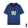 GREENJOY Women'S Short Sleeve Hooded Round T-Shirt