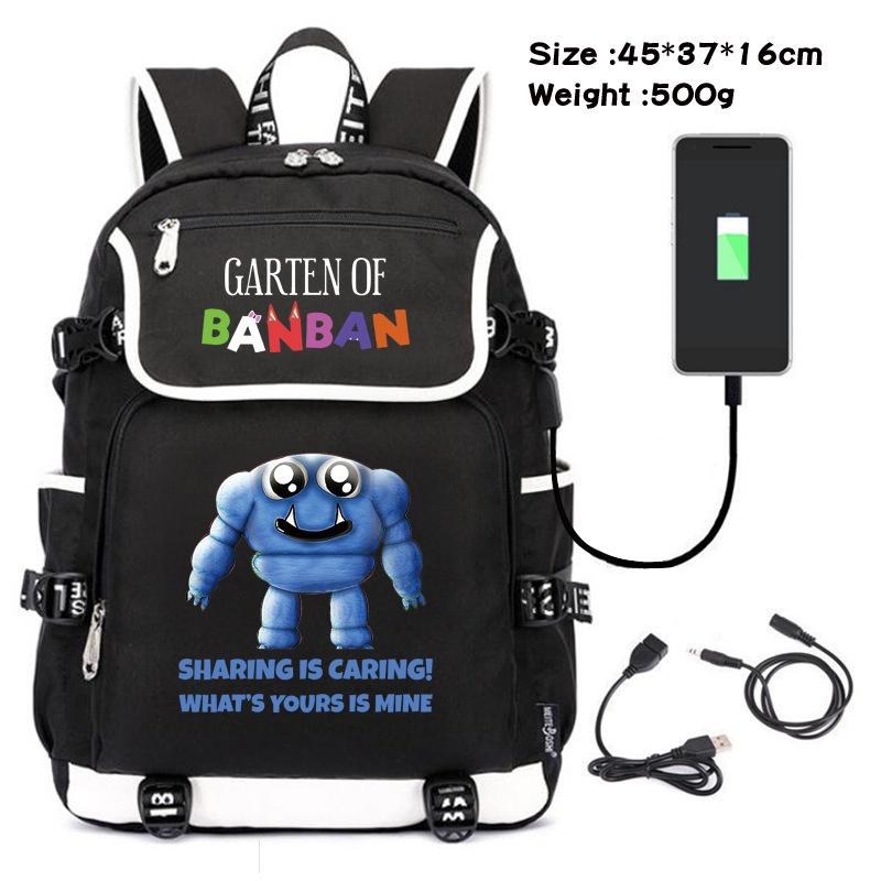 Garten Of Banban Large-capacity Waterproof Usb Charging Schoolbag Backpack Gifts