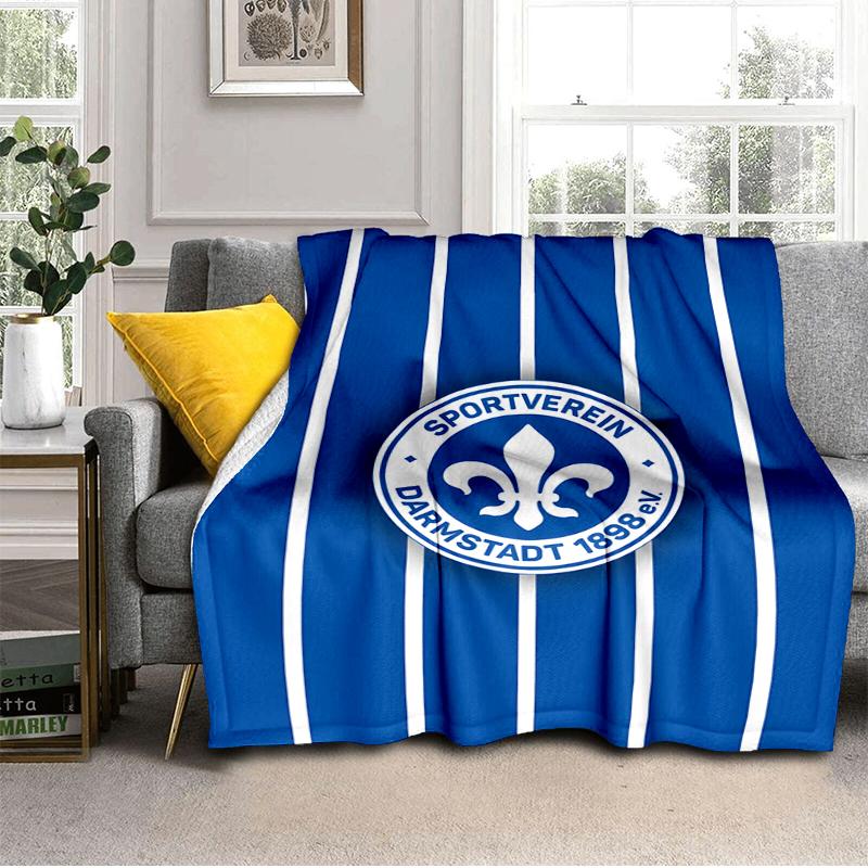 Sport Club Darm-stadt  Blanket Lightweight Ideal Bedding Blanket Perfect for Travel, Camping, Living Rooms, Offices, Sofas, Fan Christmas gift