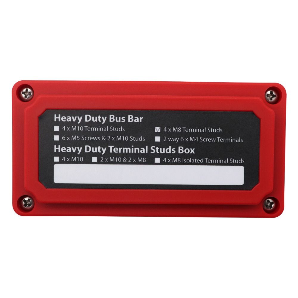 48V Busbar Box 300A Power Distributor High Quality RV Busbar Box  For Vans, RVs, Yachts, Etc.