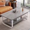 Coffee Table 2 Tier Minimalist Stylish sy to Cln Living Room Center Table for Home