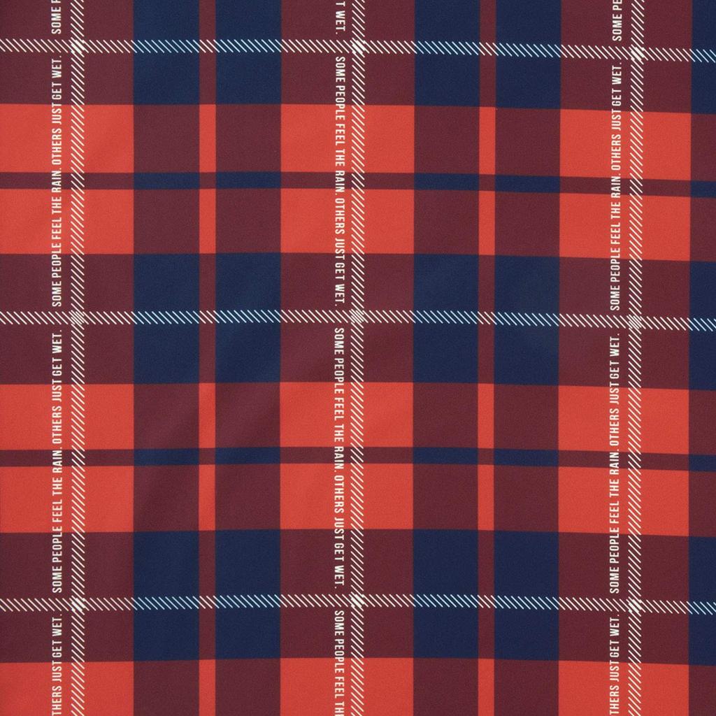 Kiu Płaszcz przeciwdeszczowy dla Odpowiedni dla Ciężkich Dzieci Tartan M Dzieci, Deszcz, Płaszcz przeciwdeszczowy, Krata, K137M-171